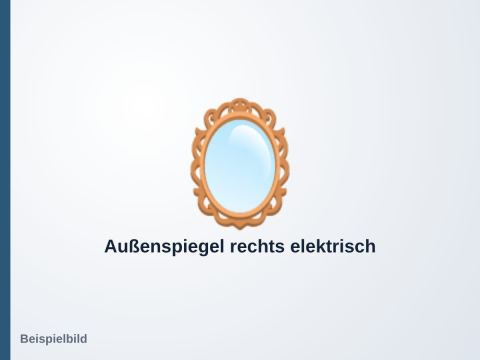 Außenspiegel rechts elektrisch – VW Golf 6