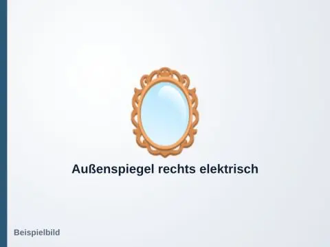 Außenspiegel rechts elektrisch – VW Golf 6
