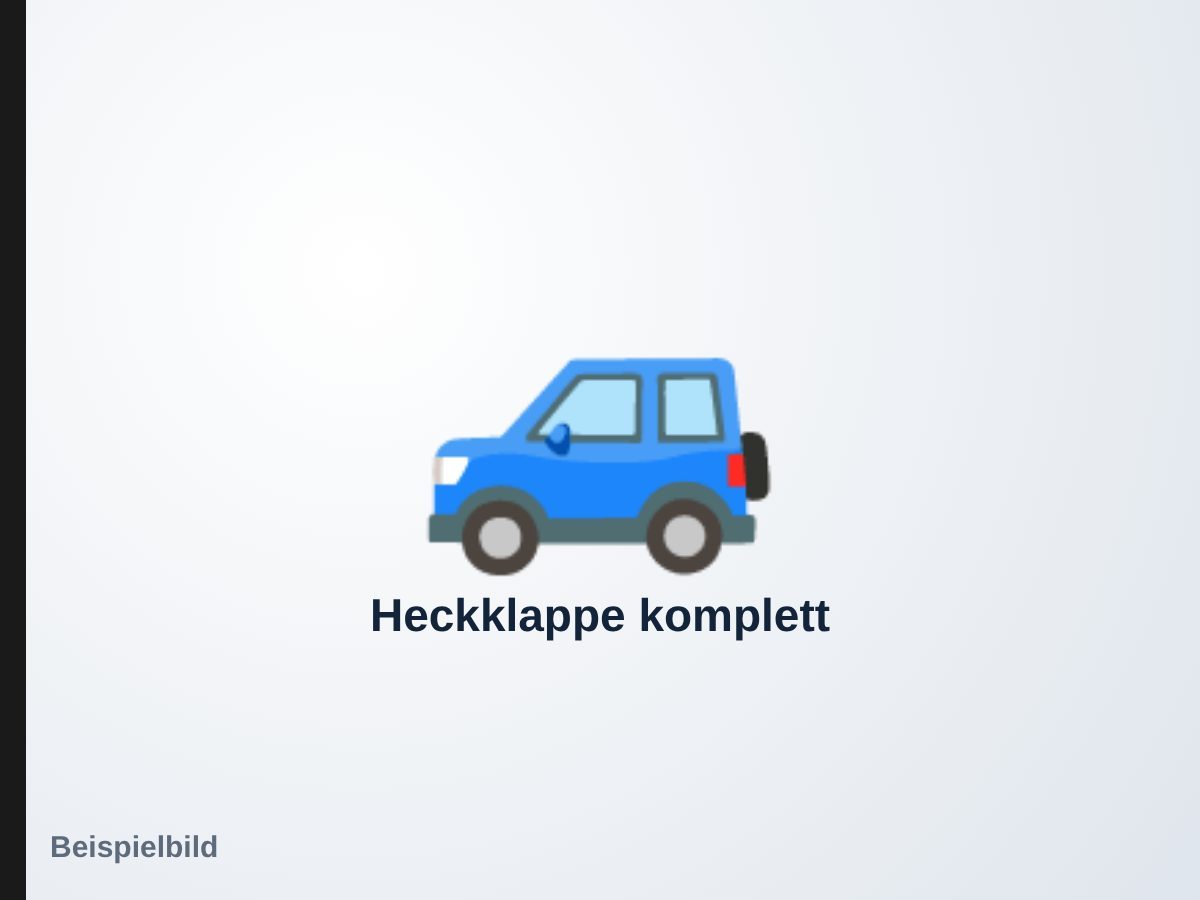 Heckklappe komplett – Mini Cooper R56 – Bild 1