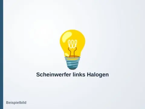 Scheinwerfer links Halogen – VW Golf 6