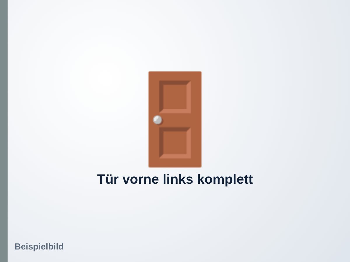Tür vorne links komplett – Opel Astra H Caravan – Bild 1